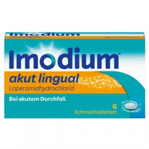 IMODIUM akut lingual Schmelztabletten