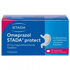 OMEPRAZOL STADA protect 20 mg magensaftr.Tabletten